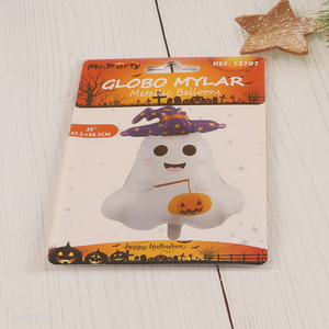 China supplier ghost shape Halloween <em>party</em> decoration aluminum foil balloon