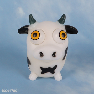 Good quality cartoon cow shape tpr anti-stress squeeze <em>toys</em> for sale