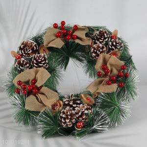 Hot products Christmas decoration home Christmas <em>wreath</em> garlands for sale