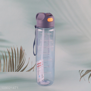 Hot Selling 1000ml Leak Proof Plastic Sports Water Bottle for Gym <em>Fitness</em>