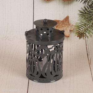 China factory <em>Halloween</em> decoration iron lantern led lights for home decor