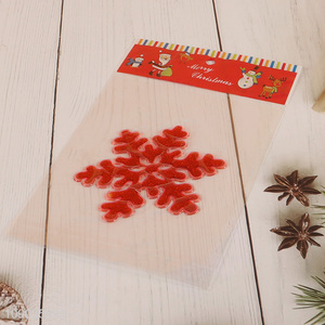 New Arrival PVC Christmas <em>Window</em> Clings Reusable <em>Window</em> Decals Stickers