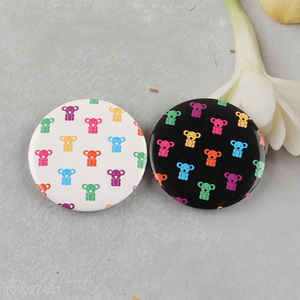 Good quality multicolor bear pattern round chest badge for <em>gifts</em>