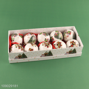 Online wholesale round xmas <em>tree</em> hanging <em>ornaments</em> Christmas <em>ball</em> set