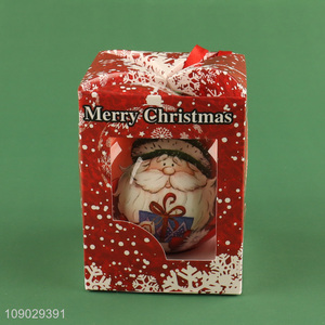 Factory wholesale Santa Claus Christmas <em>tree</em> hanging <em>ornaments</em> Christmas <em>ball</em>