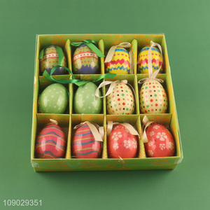 China supplier hanging <em>Easter</em> <em>egg</em> colorful <em>Easter</em> decorations for home decor