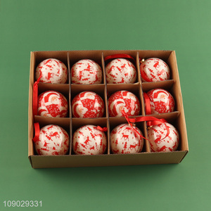 Factory direct sale Christmas <em>ball</em> Christmas hanging <em>ornaments</em> for Christmas <em>tree</em>