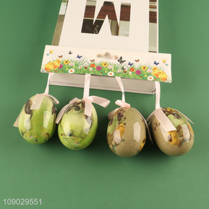 Latest products plastic 4pcs <em>Easter</em> decoration <em>Easter</em> <em>egg</em> set for sale