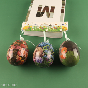 Best quality 3pcs decorative <em>Easter</em> decoration <em>Easter</em> <em>egg</em> set wholesale