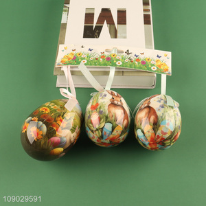 China wholesale 3pcs home decor <em>Easter</em> decoration <em>Easter</em> <em>egg</em> set