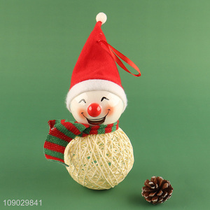 Hot <em>items</em> snowman shape hanging Christmas tree decoration light ornaments