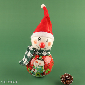 Top quality snowman shape hanging Christmas <em>tree</em> decoration light <em>ornaments</em>