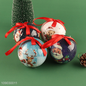 Good selling multicolor <em>Christmas</em> tree hanging ornaments <em>Christmas</em> ball with led <em>lights</em>