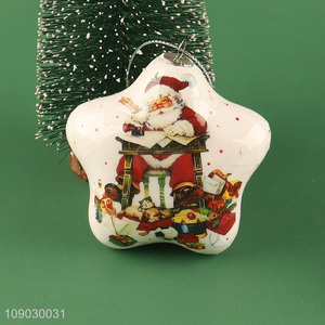 Most popular star shape plastic Christmas <em>tree</em> hanging <em>ornaments</em> for decoration