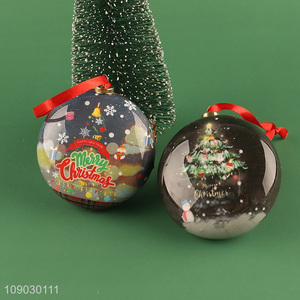 China wholesale <em>Christmas</em> tree hanging ornaments <em>Christmas</em> ball <em>decorations</em>