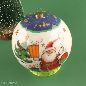 Good selling round Christmas tree hanging <em>ornaments</em> <em>decorative</em> Christmas ball