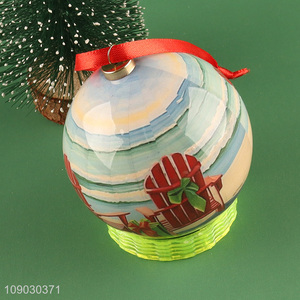 Factory wholesale round Christmas <em>ball</em> Christmas <em>tree</em> hanging <em>ornaments</em>