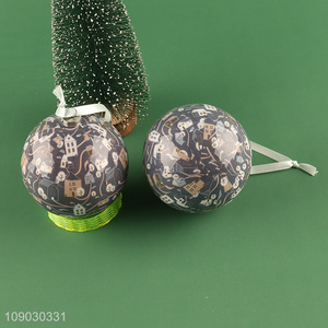 China wholesale Christmas decoration <em>ball</em> Christmas <em>tree</em> hanging <em>ornaments</em>