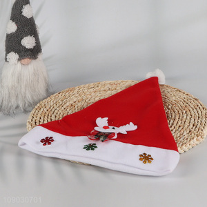 Top selling holiday supplies winter red <em>Christmas</em> <em>hat</em> wholesale