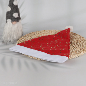 Good price <em>Christmas</em> party supplies red <em>Christmas</em> <em>hat</em> for men women