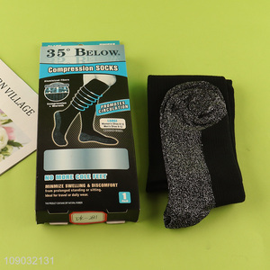 Good quality elastic promotes circulation minmize swelling discomfort compression <em>socks</em>