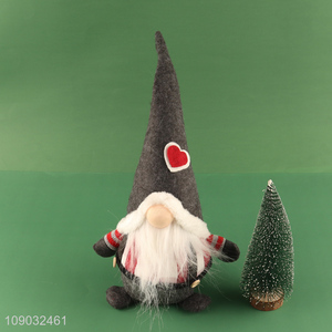 Hot items home decor desktop <em>Christmas</em> ornament long bearded gnome doll for sale