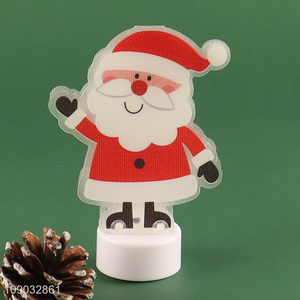 Popular products Santa Claus shape desktop <em>Christmas</em> ornaments <em>lights</em> for sale