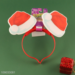 Best selling <em>Christmas</em> <em>hat</em> decorative hair hoop hair accessories wholesale