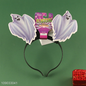 Hot items ghost shape light up hair hoop hair <em>accessories</em> for Halloween party supplies