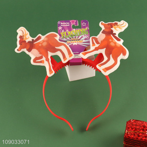 China products Christmas decoration reindeer hair hoop hair <em>accessories</em>