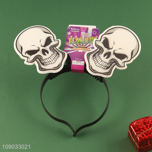 High quality Halloween party supplies skull <em>hair</em> hoop headband for sale