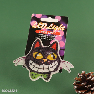 China factory black cat shape decorative <em>led</em> <em>lights</em> Halloween decoration