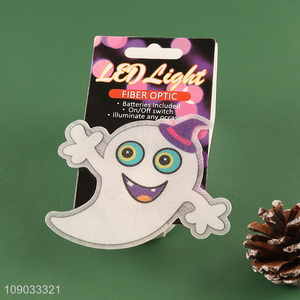 Factory wholesale ghost shape Halloween decoration fiber optic <em>led</em> <em>lights</em>