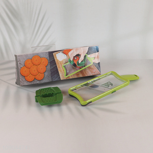 Hot Sale Multifunctional <em>Vegetable</em> and Fruit Slicer Carrot Chopper Potato Cutter