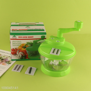 Low price multi-function hand roller food processor <em>vegetable</em> cutter for sale