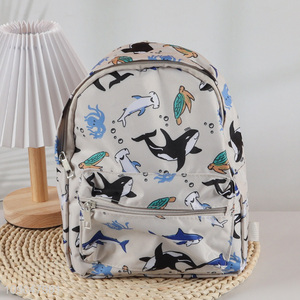 Hot Sale Kids School Bag Marine Animal Printed School <em>Backpack</em> for Kids