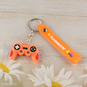 Best sale portable game <em>machine</em> silicone pendant keychain wholesale